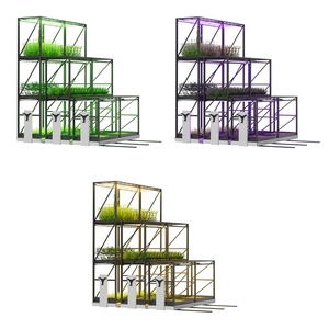Giải pháp canh tác dọc mật độ cao đa tầng tùy chỉnh hệ thống giá đỡ phát triển dọc di động cho người trồng cây thương mại - Product Image 1