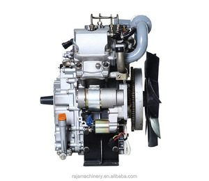Pequeño motor diésel refrigerado por aire de un solo cilindro 8kw 8.5kw generador agrícola de arranque eléctrico de Marco abierto