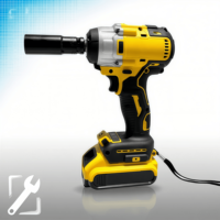 Ensemble de perceuse sans fil, outils électriques, moteur sans balais, batterie au lithium 1500W, chargeur, étui, visserie, perçage, OEM