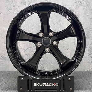 Jantes BZY VSKF forgées en 2 parties 5x114.3 pour <span class=keywords><strong>Nissan</strong></span> GTR <span class=keywords><strong>Skyline</strong></span> R32 <span class=keywords><strong>R34</strong></span> R35, jantes en alliage brossées personnalisées de 18, 19 et 20 pouces - Product Image 4