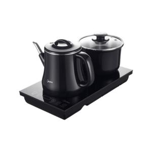 Hervidor Eléctrico Midea de 1L Negro con Apagado Automático y Base Giratoria de 360 Grados para Uso Doméstico - Product Image 2