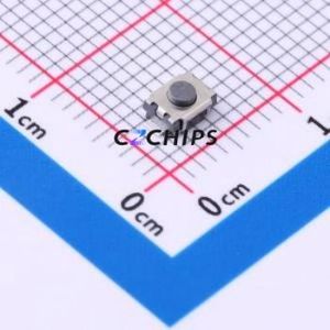 TC-S3403-2.0-260G Tactile Switch SMD Switch Single Pole Single Throw Round Button 2.6N Vertical Mount - Product Image 1