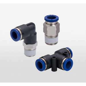 Pièces pneumatiques SPG12 de raccords équivalents en acier inoxydable PISCO SUS303 - Product Image 1