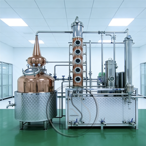 Equipo de Destilación de Acero Inoxidable HuaShang Personalizado para Grappa de Cobre, Destilador de Mosto de Uva y Alcohol de Marcas de Uva - Product Image 2