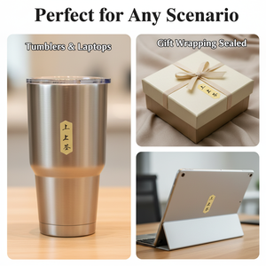 Custom waterproof paper-cut stickers, personalized kawaii vinyl stickers - eco-friendly and cute, perfect for craft projects. - Product Image 3