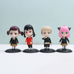 Oferta Especial: Set de 12 Figuras de Anime de Yor Forger y Anya Forger, Personajes de Dibujos Animados en PVC, Figuras de Acción, Adorno para Escritorio o Coche - Product Image 6