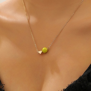 Collar de Baloncesto para Mujer, Estilo Deportivo, Rugby, Voleibol, Béisbol, Cadena para Clavícula, Joyería de Moda para la <span class=keywords><strong>Amistad</strong></span> - Product Image 4