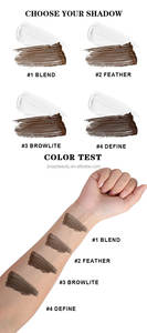 Tinte de Cejas Natural Profesional para Maquillaje, <span class=keywords><strong>Gel</strong></span> de Tinte de Cejas Líquido Impermeable de Larga Duración de Marca Privada, <span class=keywords><strong>Gel</strong></span> de Cejas 2 en 1 - Product Image 4