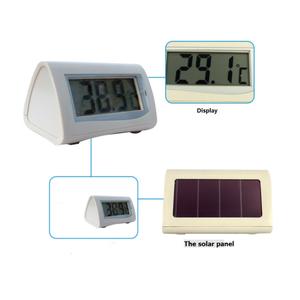 Thermomètre hygromètre numérique solaire à économie d'énergie le plus vendu pour un usage domestique --- Produits respectueux de l'environnement - Product Image 4