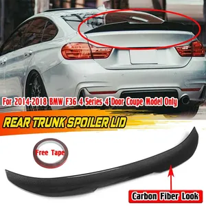สปอยเลอร์หลังรถยนต์ F36 สำหรับ BMW F36 ซีรีส์ 4 รุ่น 4 ประตู Gran Coupe ปี 2014-2018 แบบ PSM สปอยเลอร์หลังทรงปีกสำหรับฝากระโปรงท้าย - Product Image 1