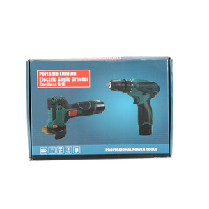 مجموعة أدوات آلة حفر يدوية ومجموعة طاحونة زاوية لاسلكية ببطارية ليثيوم 12 فولت OEM - Product Image 6