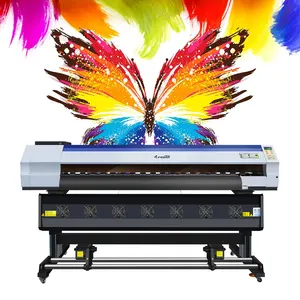 1.8m dual i3200 Printheads Digital Sublimation Printer For Heat Transfer Textile Printing Factory Direct Sale