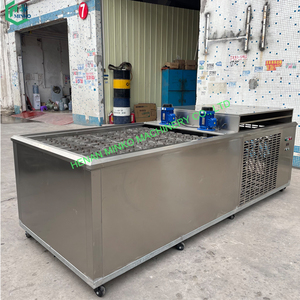 เครื่องทำน้ำแข็ง<span class=keywords><strong>ใส</strong></span>อุตสาหกรรมพร้อมคอมเพรสเซอร์สำหรับเครื่องทำ<span class=keywords><strong>น้ำแข็ง</strong></span>ก้อนขนาด 5 ตัน - Product Image 4