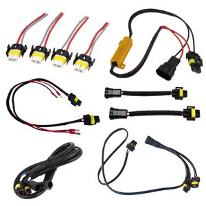 Best verkochte autokoplamp LED HID 9005 9006 H11 lampfitting elektrische kabelboom fabrikant - Product Image 1