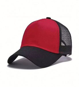 Casquettes de camionneur pour hommes en polyester 100% à deux tons, 5 panneaux, personnalisables, vente en gros - Product Image 4