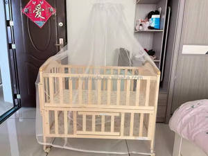 Cuna para Bebé de Estilo Europeo Sólido, Multifuncional, Pintura que se Puede Combinar, Embalaje de Cartón Incluido, Yueshan PH-918 - Product Image 4