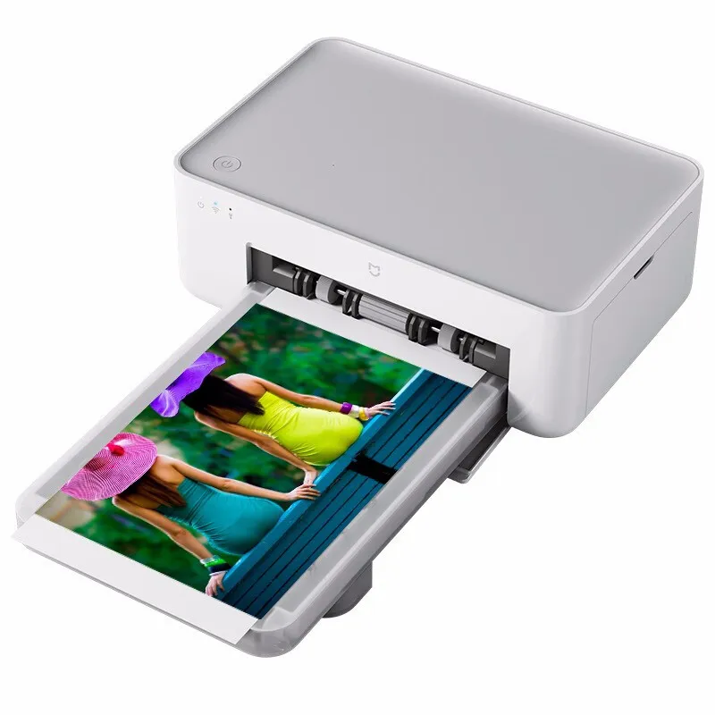 Xiao-impresora fotográfica mi, dispositivo de impresión pequeño con dientes azules, inalámbrico, HD, 6 pulgadas, 3 pulgadas, AR, 300DPI, papel fotográfico de Color, Cinta de transferencia para iOS, Android y PC