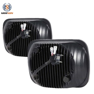 Faro LED <span class=keywords><strong>de</strong></span> 5x7 pulgadas con anillo <span class=keywords><strong>de</strong></span> Halo para Chevrolet K1500 / K2500 / K3500 1988-1991 accesorios 12V luces LED para <span class=keywords><strong>Chevy</strong></span> - Product Image 3