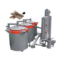 Horno de Carbonización Continua Vertical para Biocarbón y Aserrín de Madera con Ahorro de Energía y Alta Capacidad