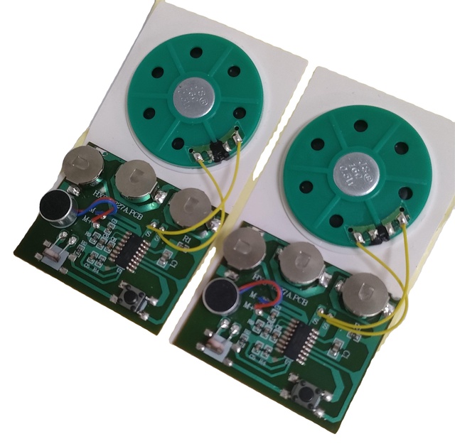 Wholesale Light Sensor Activated Sound Voice Recording Module 10-120s Recording Time for Greeting Cards Toys