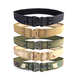 Ceinture tactique durable en tissu Oxford camouflage pour homme – ceinture d'extérieur réglable et multifonctionnelle Ceinture tactique réglable - Product Image 2