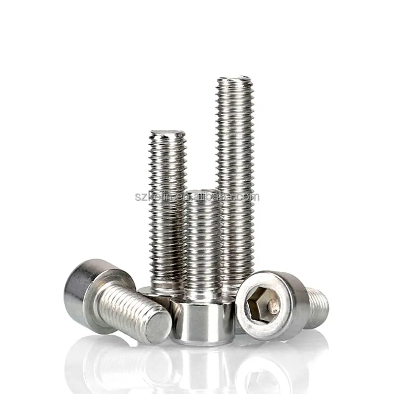 Factory Supply High Quality M5 cylindrical head screws 10MM/12MM/16MM/20MM/25MM long hexagon bolts