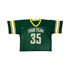 Maillot de lacrosse pour hommes en polyester durable, à manches courtes, imprimé avec le nom et le numéro de l'équipe personnalisés - Product Image 6