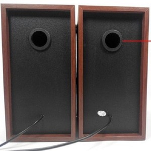 <b>USB</b> <b>Speaker</b> Wooden Bass Computer Desktop Laptop Audio Stereo Sound System - Product Image 4