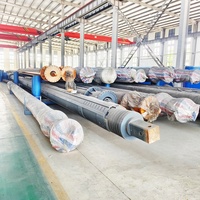 Barre Kelly télescopique à friction en 3 sections pour le pieutage des sols molles |   Tige de forage rotative légère à grande vitesse pour les couches de sable et de silt