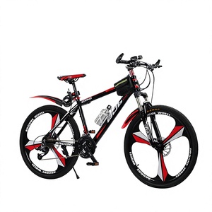 Vélo de route ultra léger 24/<span class=keywords><strong>26</strong></span> <span class=keywords><strong>pouces</strong></span> pour hommes et femmes, VTT 21 vitesses, pneus larges, roue bleue grande taille - Product Image 3