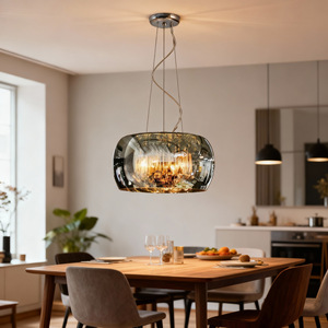 Luminaires décoratifs industriels <span class=keywords><strong>Globe</strong></span>, luminaires LED pour cuisine, restaurant, style nordique moderne, lustre suspendu en verre - Product Image 2