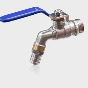 Raccord anti-gel 3/4" en laiton pour robinet d'extérieur Bidcocks, pour l'irrigation de jardin, raccord de tuyau de machine à laver en laiton - Product Image 1