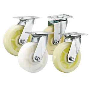 4"5"6"8" caster wheels nylon wheels industrial casters Plastic wheels trolley castors