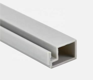 Hospital Building Construction Eco-Friendly Durable Plastic Extrusion Profiles <b>Screen</b> <b>Window</b> Frames Customized Size Color Modern - Product Image 1