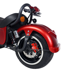 Motocicleta eléctrica barata <span class=keywords><strong>Citycoco</strong></span> de largo alcance 2000W <span class=keywords><strong>Cobra</strong></span> de 2 ruedas Scooter eléctrico - Product Image 4