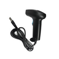 Escáner USB inalámbrico portátil 2,4G Supermercado Universal 1D 2D Escáner de código QR Interfaz Com en stock