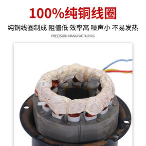 Ventilador de Flujo Axial de 24 Pulgadas con Aspas de Plástico, Rodamiento de Manguito, Ventilador de Extracción Industrial, Motor Eléctrico de 380V/220V, 4 Aspas - Product Image 4