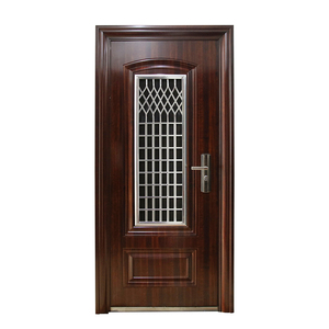 <span class=keywords><strong>Prix</strong></span> usine acier turc externe mental blindé résidentiel portes d'entrée de sécurité en métal pour les maisons - Product Image 1