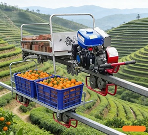 รถรางขนส่งทางการเกษตรแบบใช้มอเตอร์ความเร็วสูง ประหยัดแรงงาน สำหรับเก็บเกี่ยวผลปาล์มน้ำมันในเอเชียตะวันออกเฉียงใต้ - Product Image 6