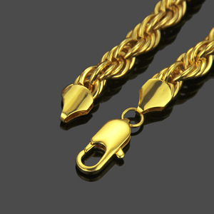 2026 Hot Selling Cool Popular Simple Design Iron Twisted Chain <b>Bracelet</b> Hiphop Style Unisex <b>Bracelet</b> Trendy Jewelry Wholesale - Product Image 3