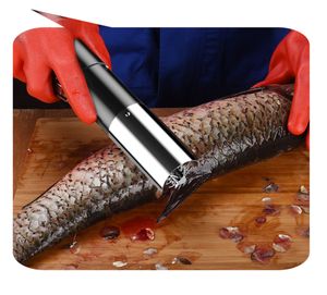 220 veloce V manuale nuovo Design erba carpa pesce elettrico pesce Scaler pesce scala di rimozione pesca scaglie di pesca - Product Image 2