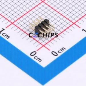 A100UP-ZS04P Pin Header Through hole Component (THT),P=1mm Connector ( Pin Structure: 2x4P )( Pitch: 1mm )( Row Spacing: 1mm ) - Product Image 2