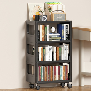 HAIXIN Collapsible Storage Container Stackable Storage <strong>Racks</strong> with Wheels Eco-friendly Organize <strong>Bins</strong> - Product Image 2