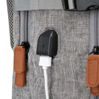 Individuell Bedruckbarer Oxford Laptop-Rucksack mit Neutraler Blanko-Verpackung, Wasserdichter Reiserucksack für Markengroßhändler