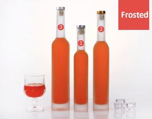 Bouteilles en verre transparent de 16 oz pour brassage maison avec bouchons en liège et capsules thermorétractables de type Bordeaux, capacité de 50 ml pour vin et jus - Product Image 3
