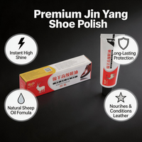 Protector Antienvejecimiento para Zapatos Jinyang, Retrasa el Endurecimiento y la Descamación del Cuero