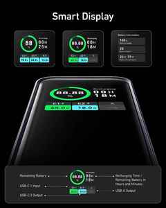 <span class=keywords><strong>Anker</strong></span> A1336 Prime 20000mAh Power Bank 200W GaNPrime PowerCore avec <span class=keywords><strong>chargeur</strong></span> portable 3 ports, batterie externe haute capacité pour <span class=keywords><strong>iPhone</strong></span> - Product Image 2