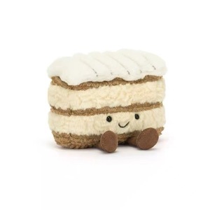 Linda Toptan JC Peynir Gurme Serisi Eğlenceli Mozzarella Peyniri Çilekli Limonlu <span class=keywords><strong>Tart</strong></span> Bebek Waffle Peluş Oyuncak - Product Image 3