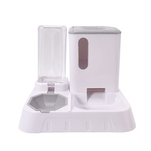 2 em 1 Alimentador Automático Pet Indoor Cat e <span class=keywords><strong>Dog</strong></span> <span class=keywords><strong>Bowl</strong></span> Plastic <span class=keywords><strong>Dog</strong></span> Food e Water <span class=keywords><strong>Bowl</strong></span> para <span class=keywords><strong>Dog</strong></span> e Cat - Product Image 5