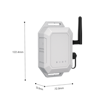 Tecnología impermeable IP67 GPS y LBS del fabricante Monitoreo de cadena de frío BLE a puerta de enlace celular con tecnología GPS y LBS